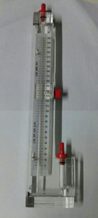 Single Limb Manometer in Range 0-250 MM